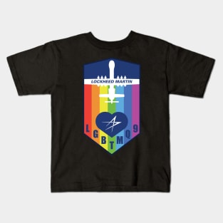 MQ9 reaper drone, pride month. Kids T-Shirt